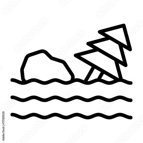 Flood Vector Icon