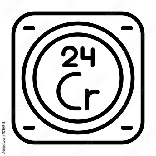 Chromium Vector Icon