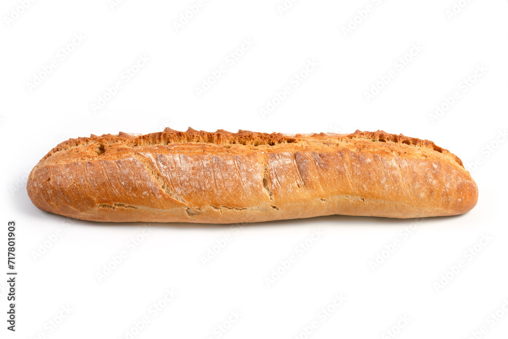 Baguette on white background Baguette on white background