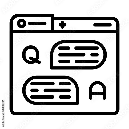 Forum Vector Icon