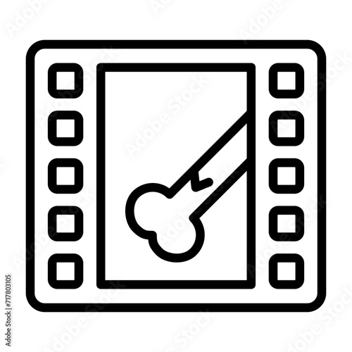 X ray Vector Icon