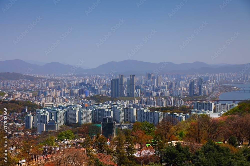 Geumho-dong and Seongsu-dong in Seoul city