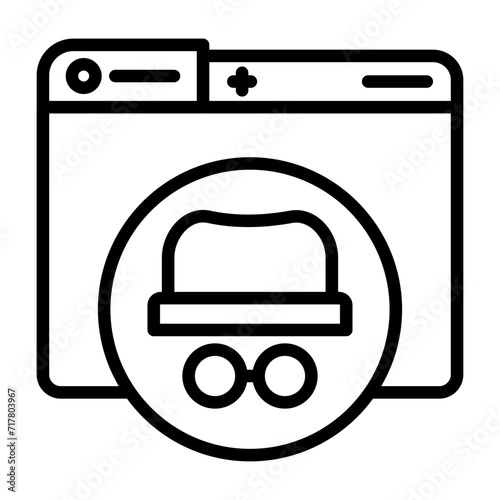 Incognito Vector Icon