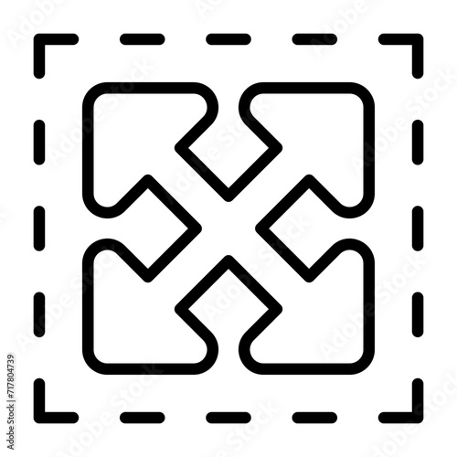 Enlarge Vector Icon