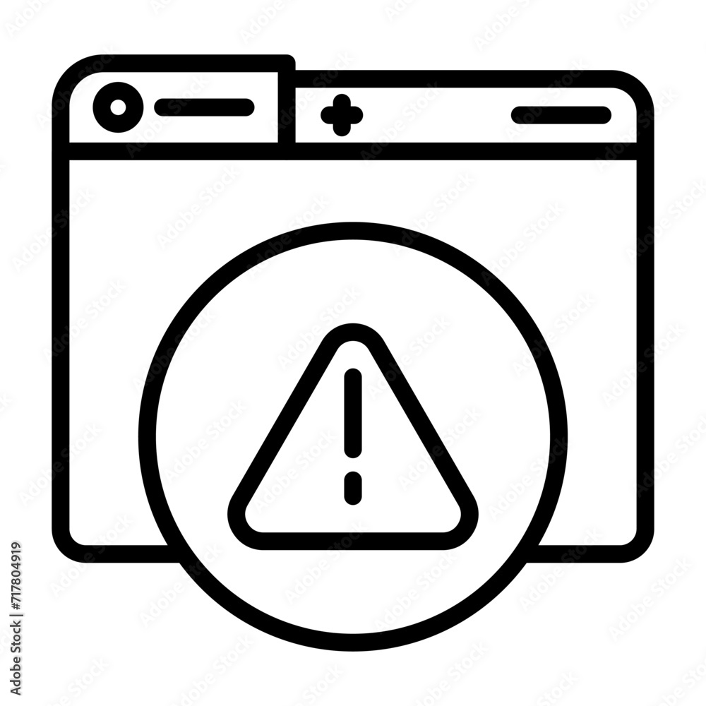 Error Vector Icon Error Vector Icon