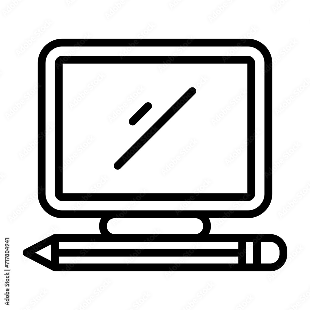 Unique Line Vector Icon Unique Line Vector Icon