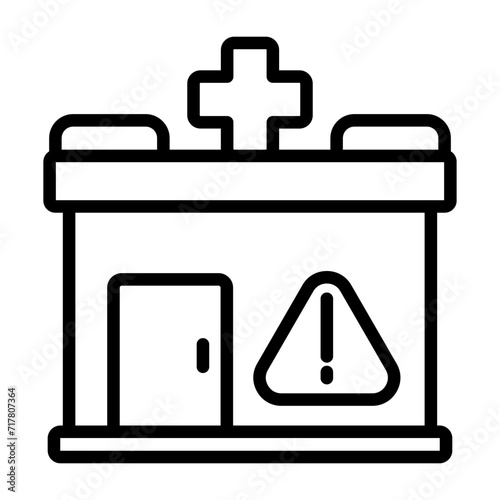 Hospital Vector Icon