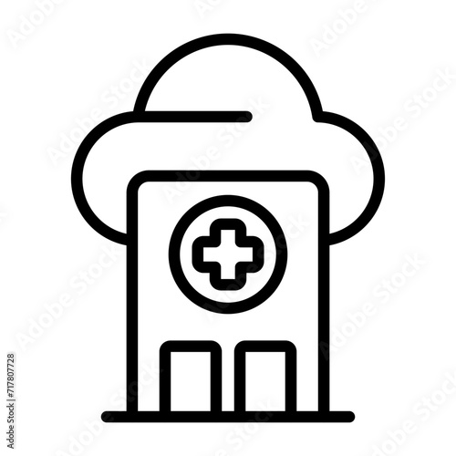 Hospital Vector Icon