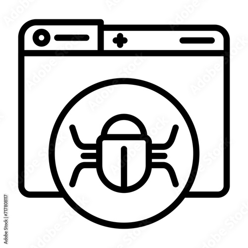 Bug Vector Icon