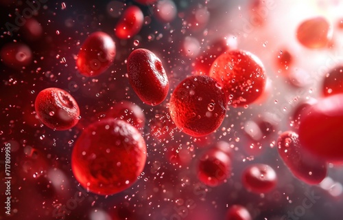 of various red cell particles