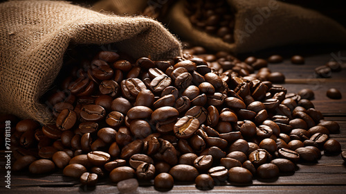 Fotografering Coffee beans
