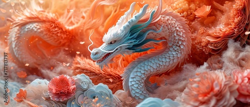 Dragon Dance: A Fantastical Fusion of Art and Culture Generative AI © Mansi