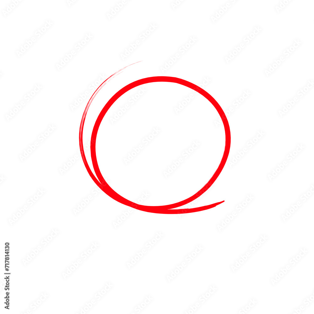 Hand drawn circle sketch frame Hand drawn circle sketch frame