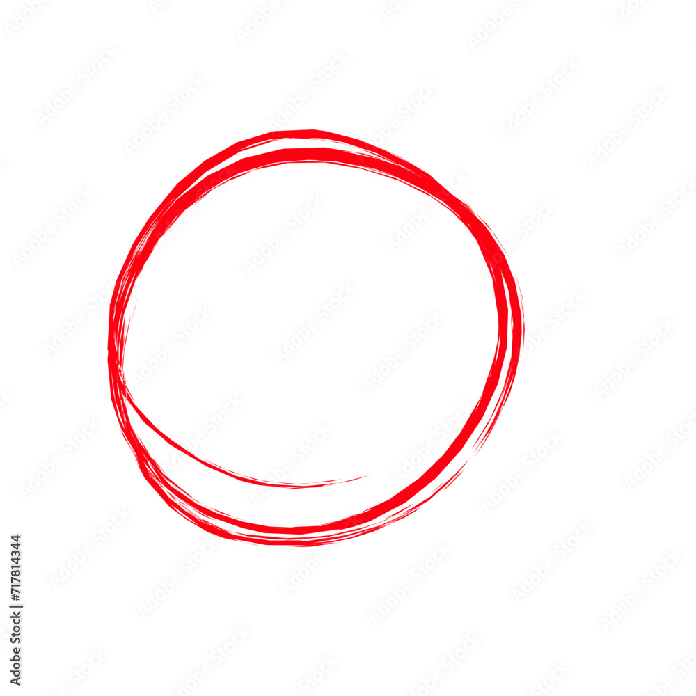 Hand drawn circle sketch frame Hand drawn circle sketch frame