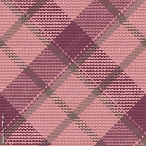Seamless pattern of scottish tartan plaid. Repeatable background with check fabric texture. Vector backdrop striped textile print.