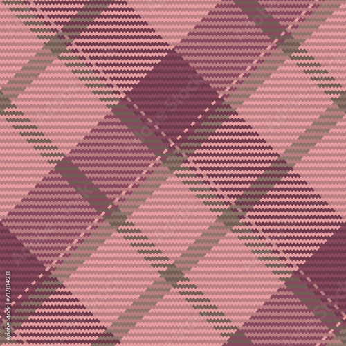 Seamless pattern of scottish tartan plaid. Repeatable background with check fabric texture. Vector backdrop striped textile print.