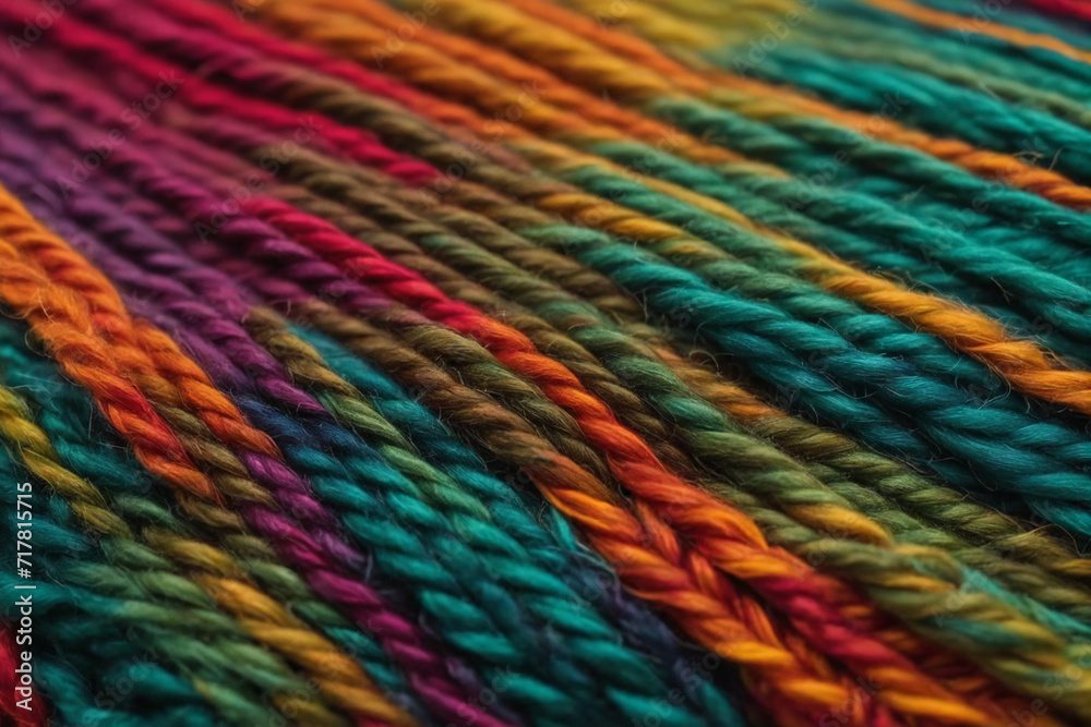 Close-up colorful irish wool fabric. Graceful and luxurious texture Close-up colorful irish wool fabric. Graceful and luxurious texture