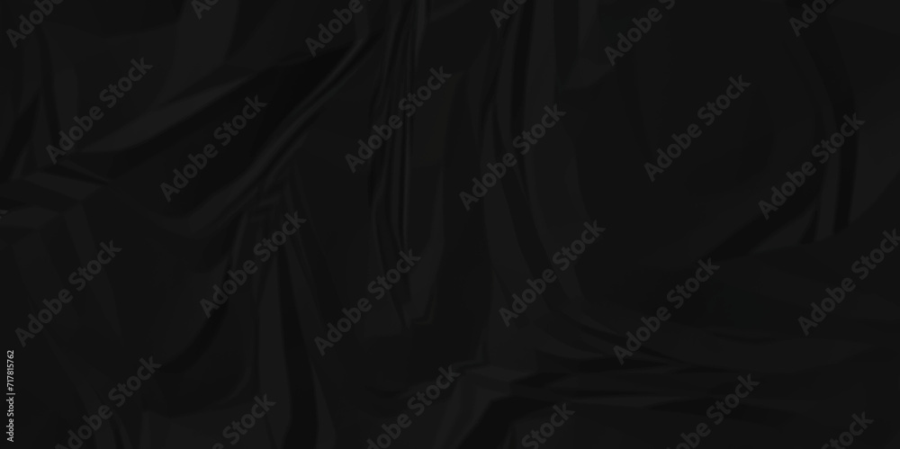 Dark black paper crumpled texture. black fabric crushed textured crumpled. Black wrinkly backdrop paper background. panorama grunge wrinkly paper texture background, crumpled pattern texture. Dark black paper crumpled texture. black fabric crushed textured crumpled. Black wrinkly backdrop paper background. panorama grunge wrinkly paper texture background, crumpled pattern texture.