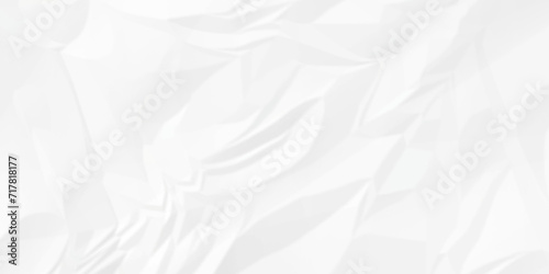 White paper crumpled texture. white fabric textured. crumpled white paper background. panorama white paper texture background, crumpled pattern texture background.