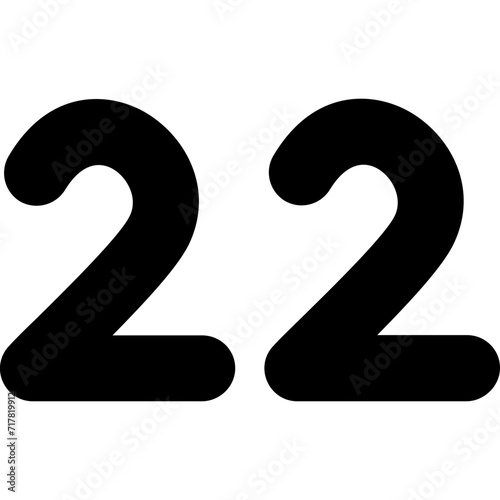 Twenty two Icon