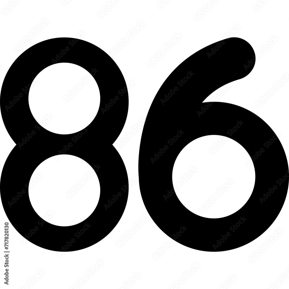 Eighty six Icon