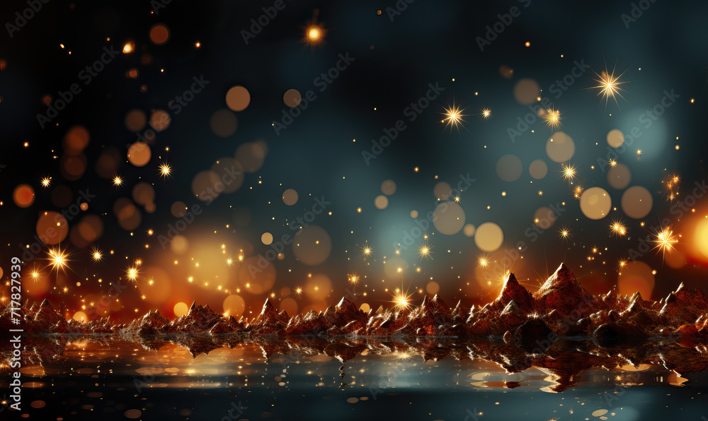 Abstract blurred background with light effects. Abstract blurred background with light effects.
