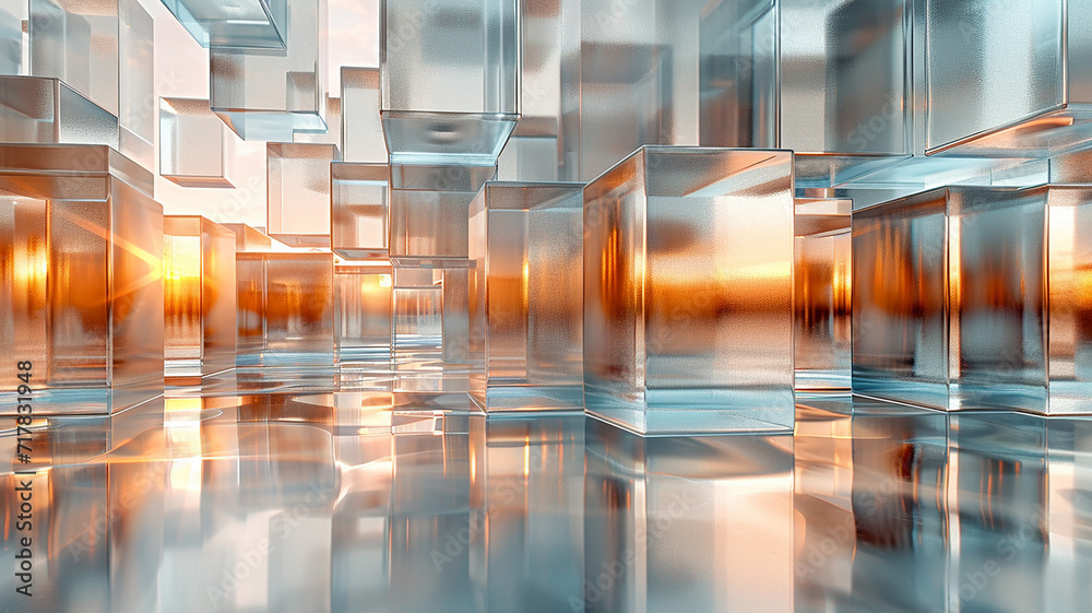 Beautiful glass block background Beautiful glass block background