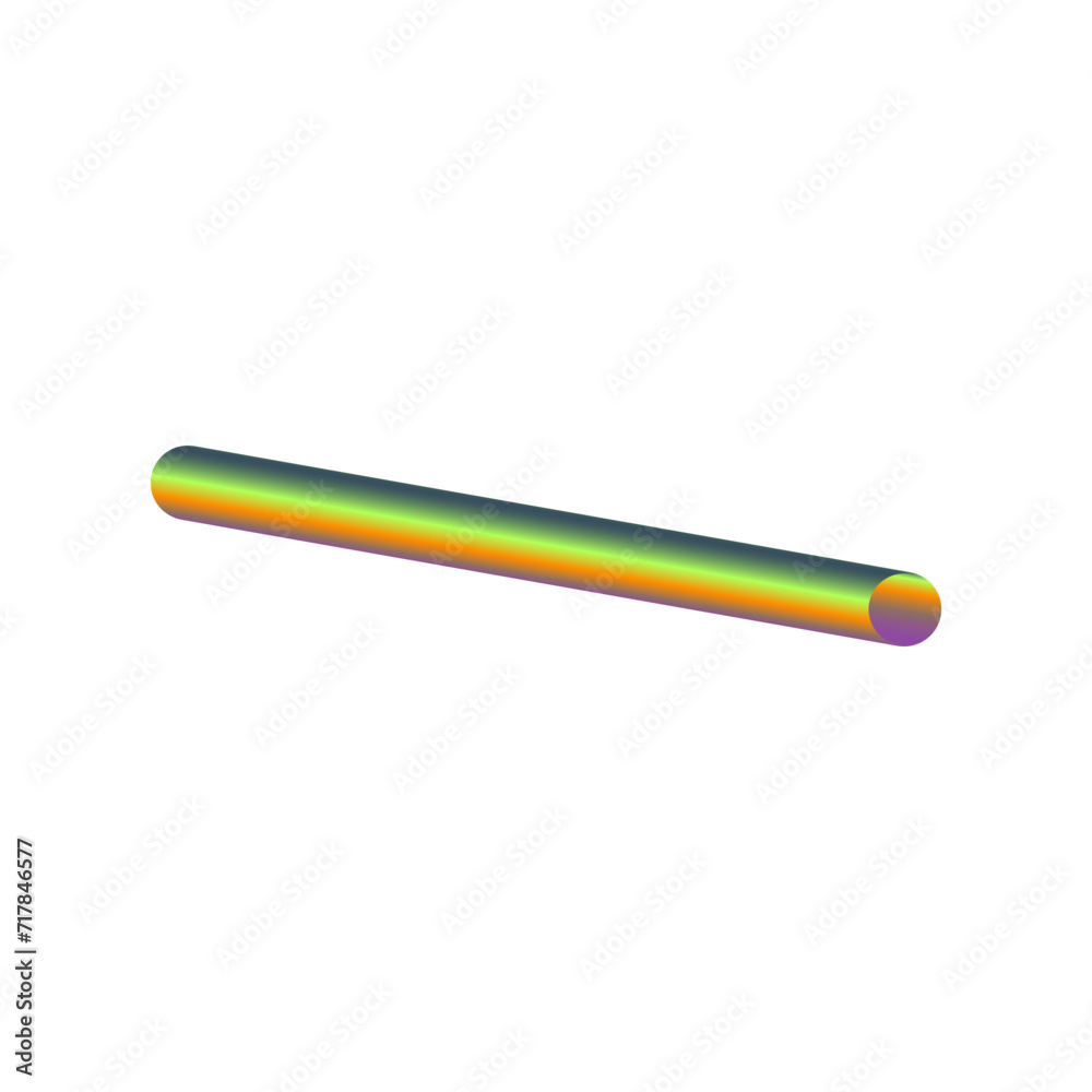 An abstract cut out transparent futuristic gradient streak design element. An abstract cut out transparent futuristic gradient streak design element.