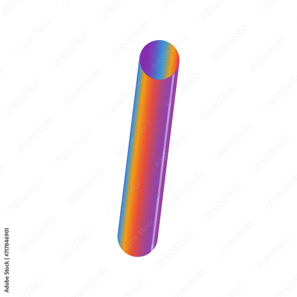 An abstract cut out transparent futuristic gradient streak design element. An abstract cut out transparent futuristic gradient streak design element.