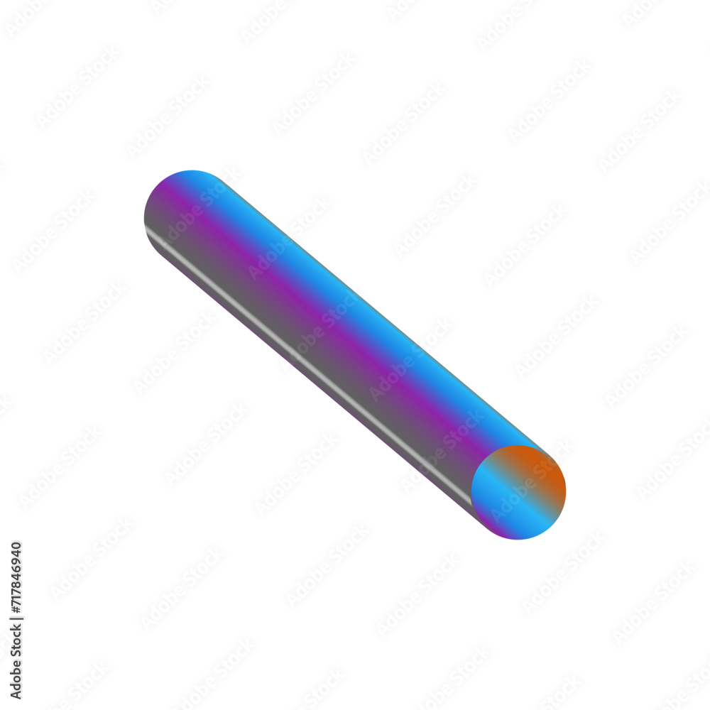 An abstract cut out transparent futuristic gradient streak design element. An abstract cut out transparent futuristic gradient streak design element.