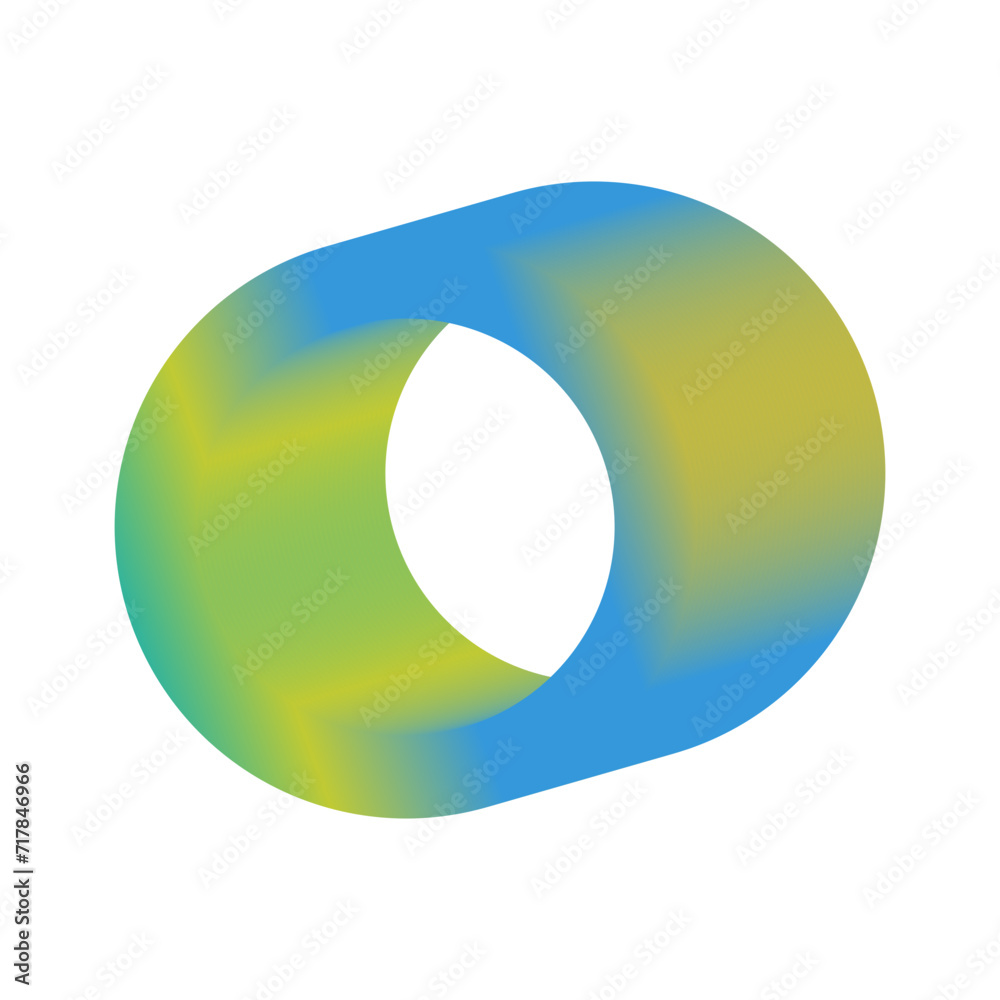 An abstract cut out transparent futuristic gradient streak design element. An abstract cut out transparent futuristic gradient streak design element.