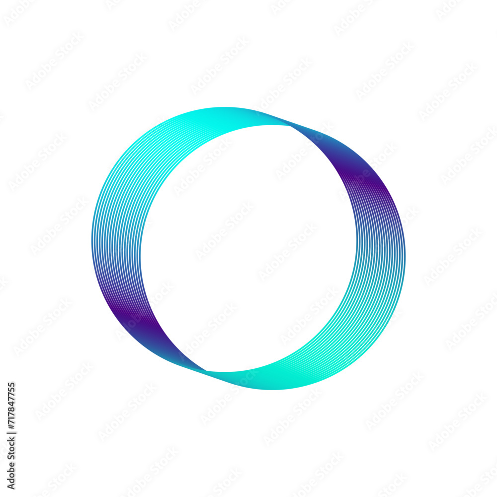 An abstract cut out transparent futuristic gradient streak design element. An abstract cut out transparent futuristic gradient streak design element.