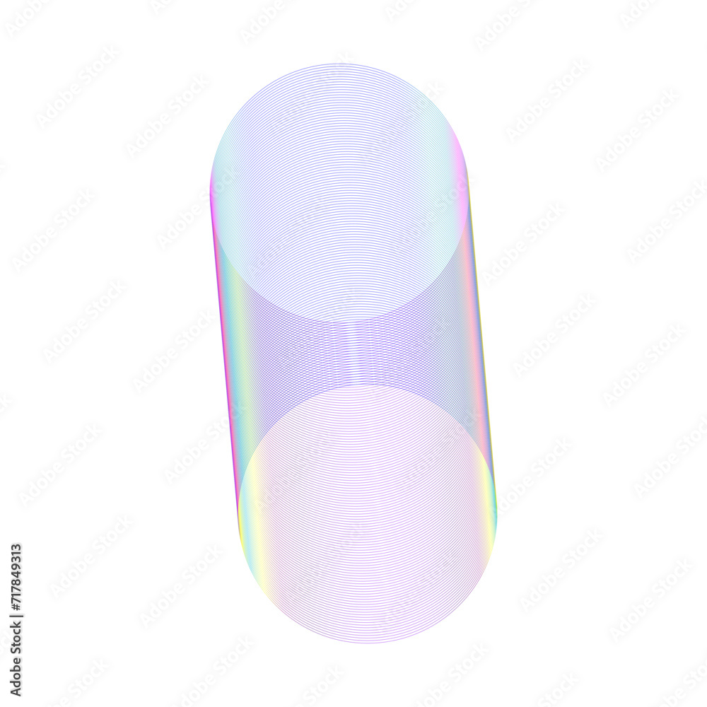 An abstract cut out transparent futuristic gradient streak design element. An abstract cut out transparent futuristic gradient streak design element.
