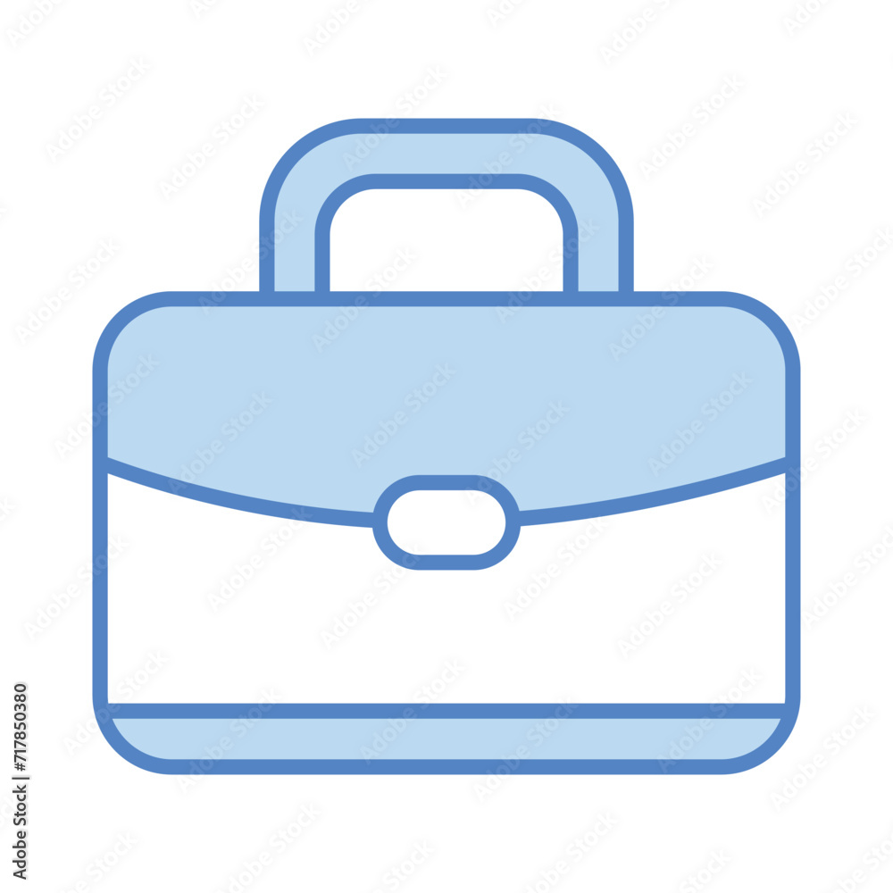Briefcase icon isolate white background vector stock illustration Briefcase icon isolate white background vector stock illustration