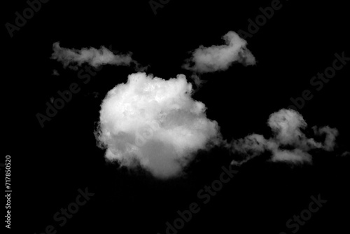Real round clouds and sky hi-res texture for designers for retouch brush editing and screen layer blending mode photo