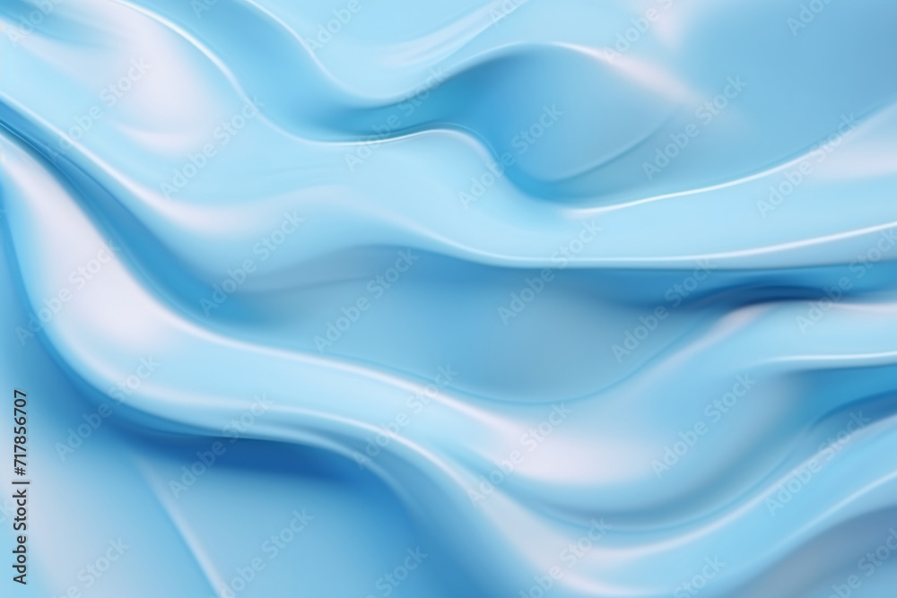 Abstract 3D soft blue color Liquid Wave Background Abstract 3D soft blue color Liquid Wave Background