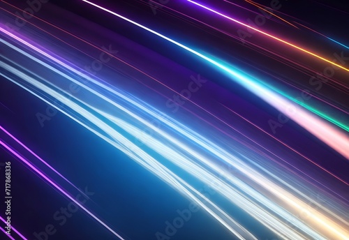 Light streak lines background