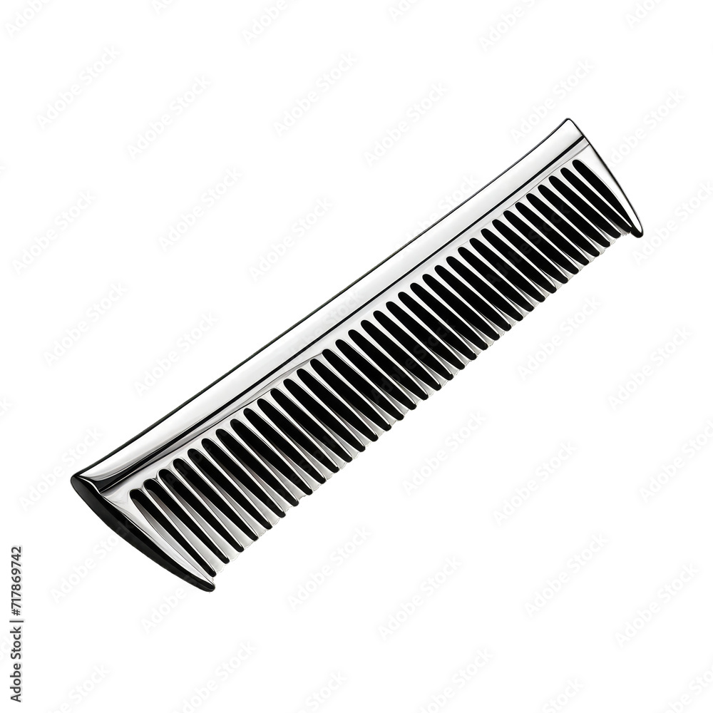 A Well. Designed Hair Comb Used for Grooming.. Isolated on a Transparent Background. Cutout PNG. A Well. Designed Hair Comb Used for Grooming.. Isolated on a Transparent Background. Cutout PNG.