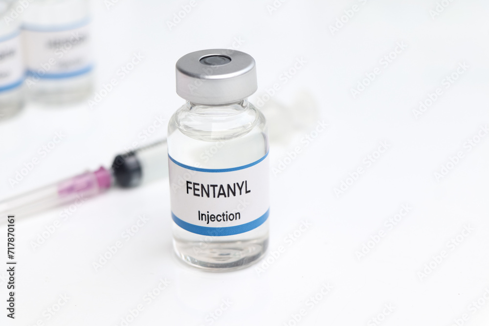 FENTANYL in a vial, Chemicals used in medicine FENTANYL in a vial, Chemicals used in medicine