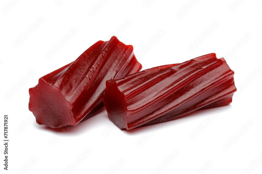 licorice candy isolated on white background licorice candy isolated on white background