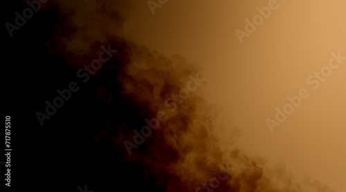 茶色の煙の美しい背景/グラフィック/デザイン/サムネイル/テクスチャ/素材/雲
