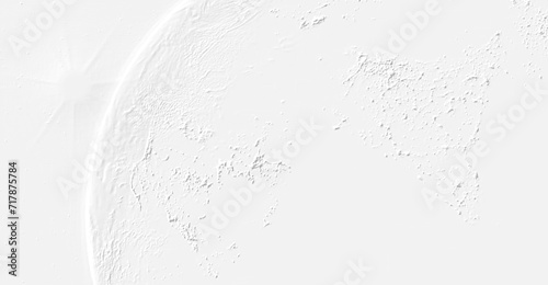 embossed image of planet photo