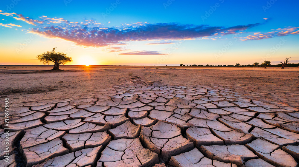 Dry and Cracked Earth, Drought and Climate Change Concept, Arid Desert Environment, Hot and Barren Land, Environmental Damage and Ecological Disaster Dry and Cracked Earth, Drought and Climate Change Concept, Arid Desert Environment, Hot and Barren Land, Environmental Damage and Ecological Disaster