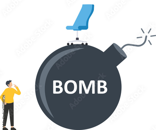Risk management, control or assess to lose money in investing, process or preparation for safety or secure earning and loss concept,

