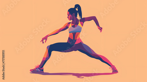 woman bodyweight vector