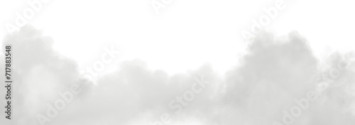 Realistic smoke steam special effect isolate on transparent backgrounds 3d rendering png photo