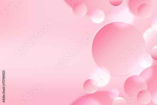 Abstract geometric background gradient soft light pink bokeh for Graphic Business background hitech technology digital design illustration web template background backdrop desktop wallpaper bubble