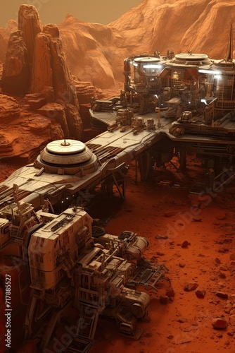 Glimpse into the Future  Life and Exploration on the Red Planet