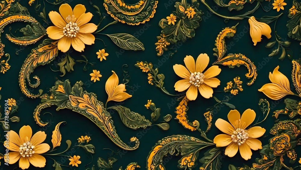 seamless floral background seamless floral background