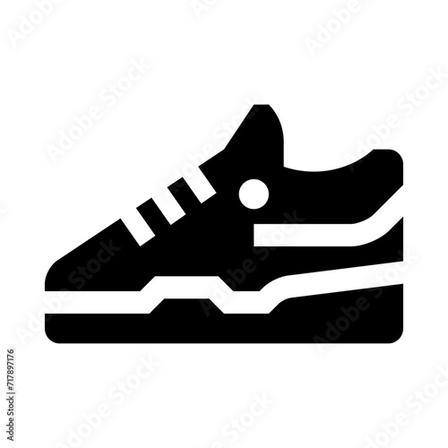 Trendy Sneakers Solid Icon